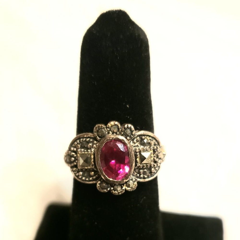American made24k gold & Sterling Silver  ring